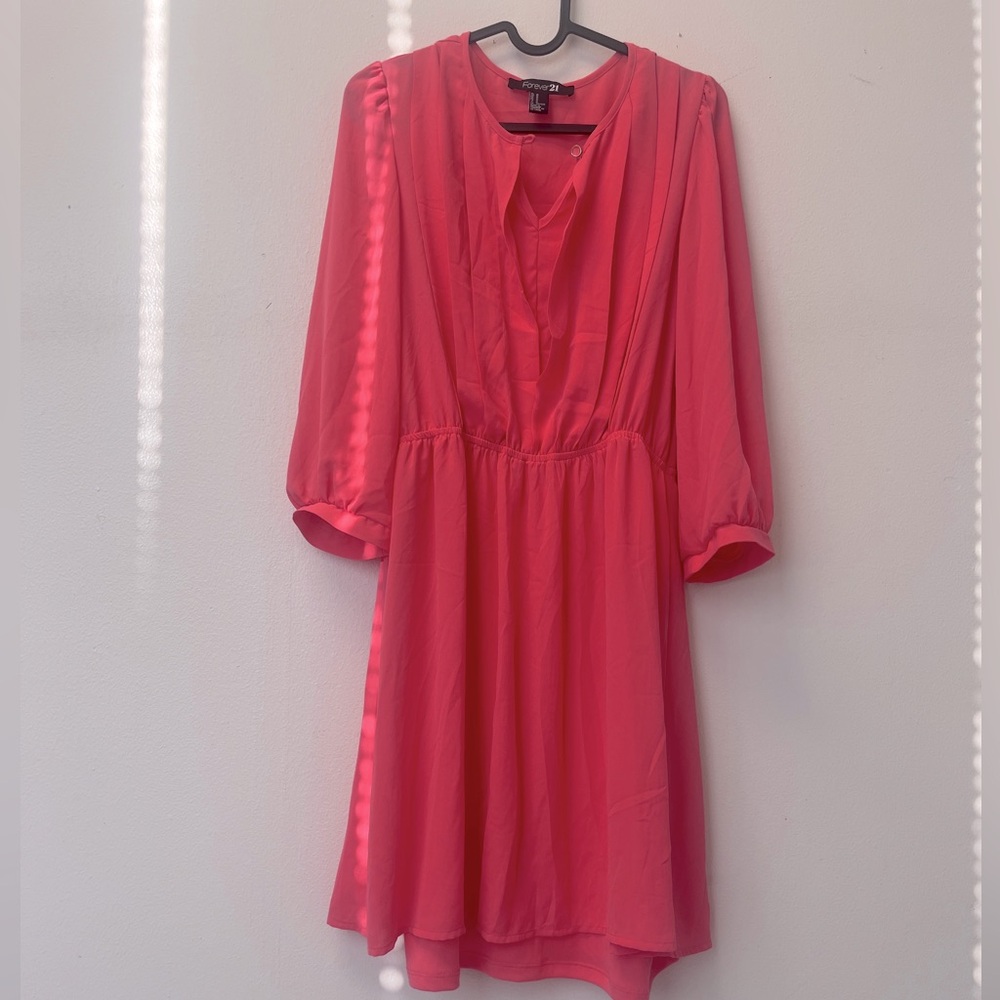 Cute Coral Dress- sz M